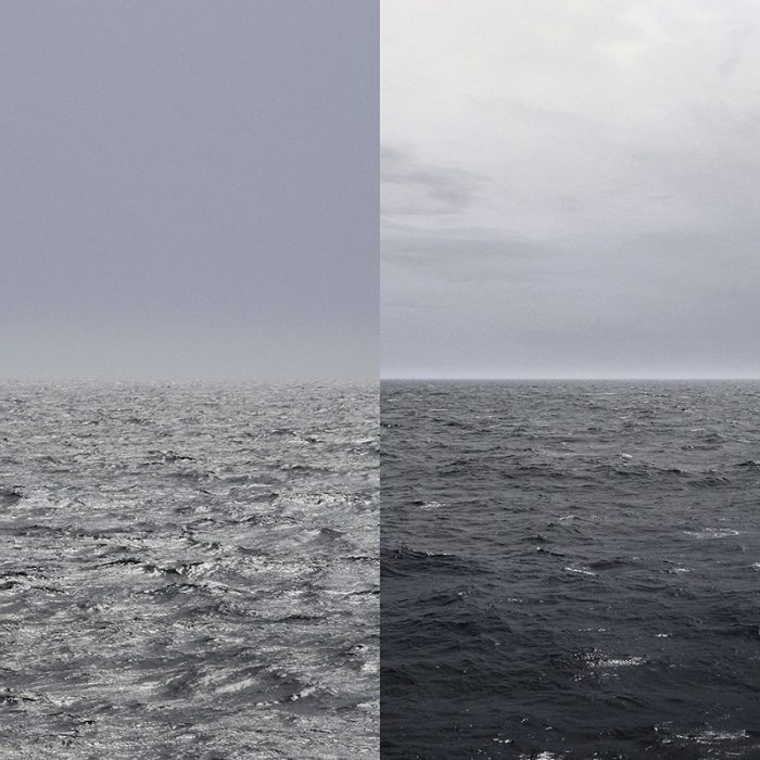 Katharina Acht; Meer 3; Technik: Fotografie auf Dibond hinter Acrylglas; Jahr: 2008