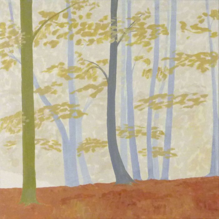 Gerhart Weihs, Herbst II, 60x60 cm, Acryl auf Canvas