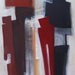 Arnold Kreuter, O.T. 105x65 cm, Acryl auf Leinwand
